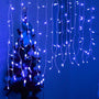 LED-Lichterkette | Stimmungsvolle Beleuchtung Funkelnd 4,8 Meter Vielseitig Weihnachten-Blau-Luzern Mode