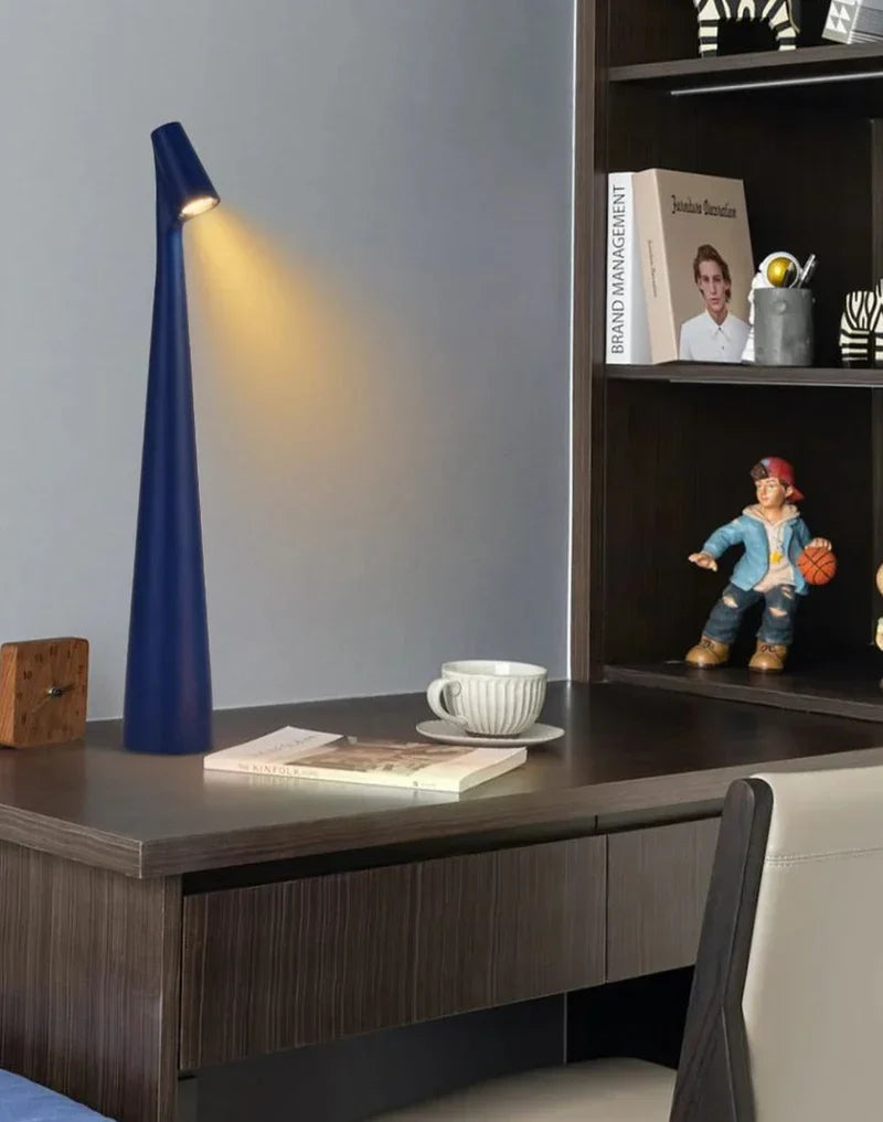 Tischlampe | Stimmungsvolle Stilvolle Kabellose Wiederaufladbare USB Nachhaltige Lampe-Luzern Mode