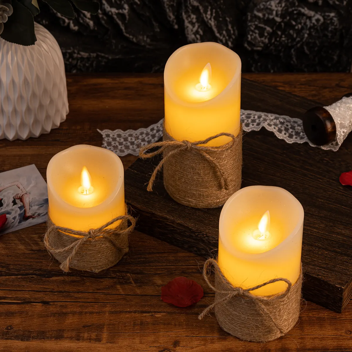 LED Kerzen | Verschiedene Formen | Realistisch | Sicher | Nachhaltig-Luzern Mode