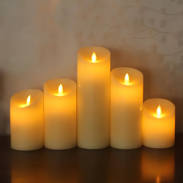 LED Kerzen | Verschiedene Formen | Realistisch | Sicher | Nachhaltig-Luzern Mode