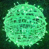 Garten Lichtkugel | LED | Nachhaltig | Stimmungsvoll | Wasserdicht | Verbindbar-Grün-Luzern Mode