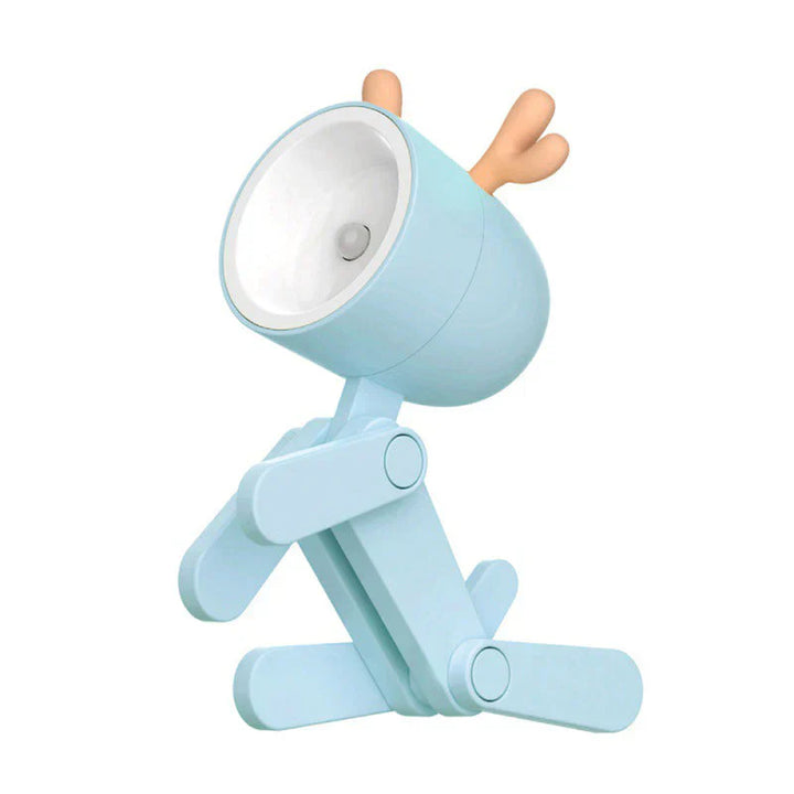 Kinder-Nachtlampe | LED Nachhaltig Stilvoll Stimmungsvolle Niedlich Vielseitig-Hund-Blau-Luzern Mode