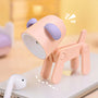Kinder-Nachtlampe | LED Nachhaltig Stilvoll Stimmungsvolle Niedlich Vielseitig-Hund-Rosa-Luzern Mode