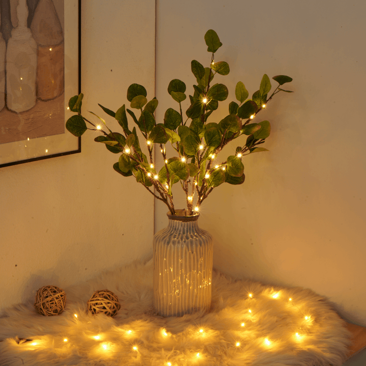 LED Zweig | Stimmungsvolles Funkeln Langlebig Vielseitig Warm Kabellos-Luzern Mode