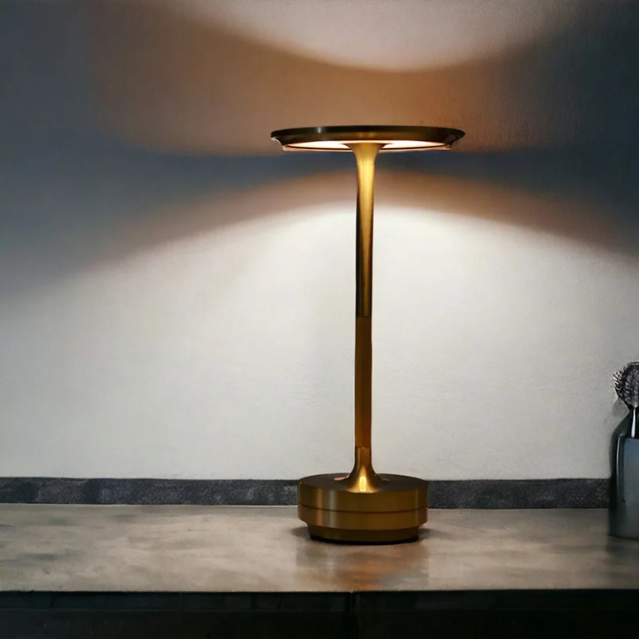 LED Tischlampe | Kabellos Luxus Stimmungsvolles Stilvoll Vielseitig Nachhaltig-Luzern Mode
