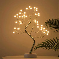 Takförmige Lampe | LED | Nachhaltig | USB-Stromversorgung | Biegsam -Perlen-Luzern Mode