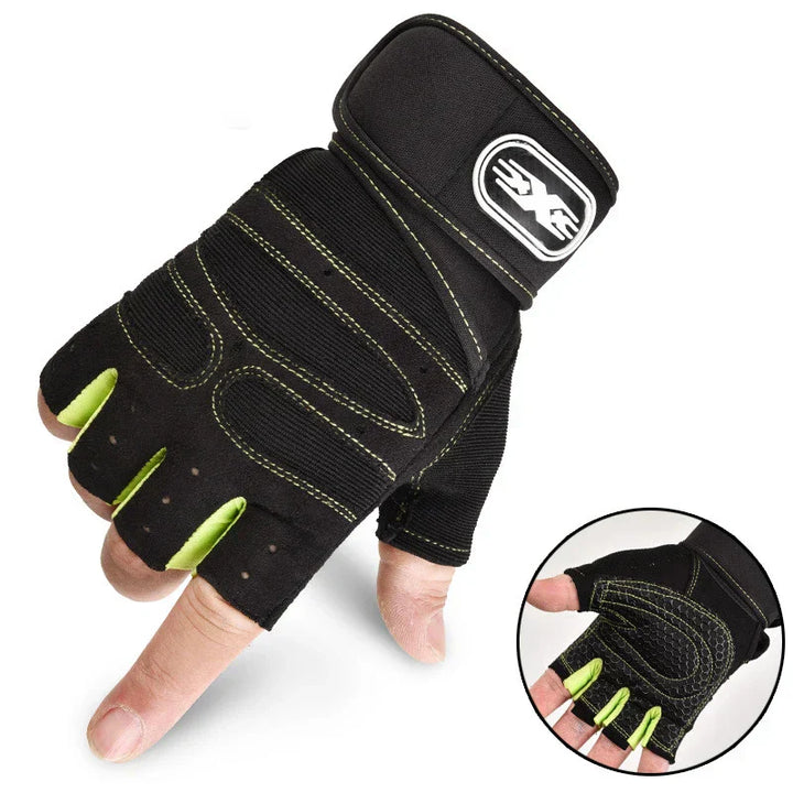 Fahrradhandschuhe Halbfinger für Herren und Damen Sport-Groen-S-Luzern Mode