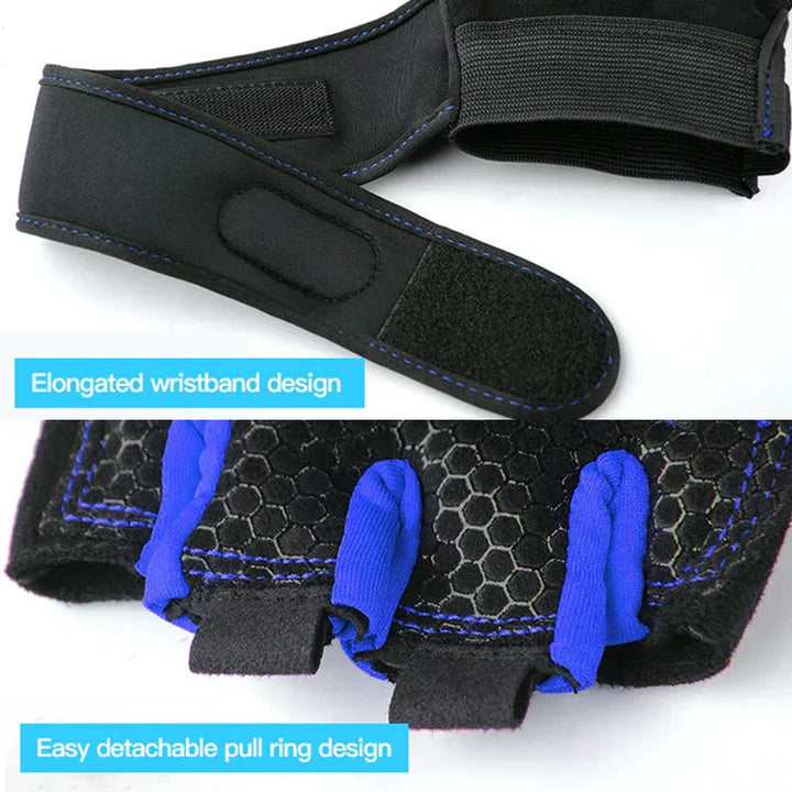 Fahrradhandschuhe Halbfinger für Herren und Damen Sport-Luzern Mode