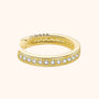 Ohrring | Glitzernd Bling Strass Silber Langlebig Stilvoll Vielseitig-Gold-Luzern Mode