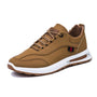 Herren Sneaker Atmungsaktiv Bequem für Alltag und Sport-Khaki-39-Luzern Mode