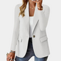 Eleganter Damenblazer für Business und Freizeitmode-Weiß-XS-Luzern Mode