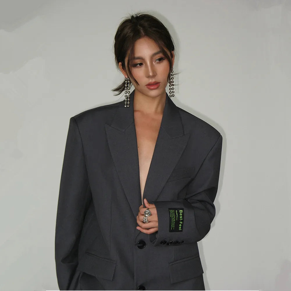 Damen Blazer für Business und Freizeit - Eleganter Look-Luzern Mode