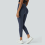 Stylische Push-Up Leggings | Stretchmaterial | Hebende Wirkung-S-Dunkelblau-Luzern Mode