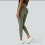 Stylische Push-Up Leggings | Stretchmaterial | Hebende Wirkung-S-Grün-Luzern Mode