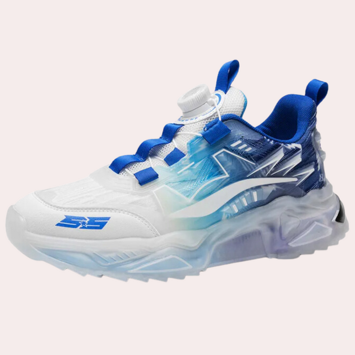 Herren Sneaker mit Luftpolstersohle für maximalen Komfort-Blau-39-Luzern Mode