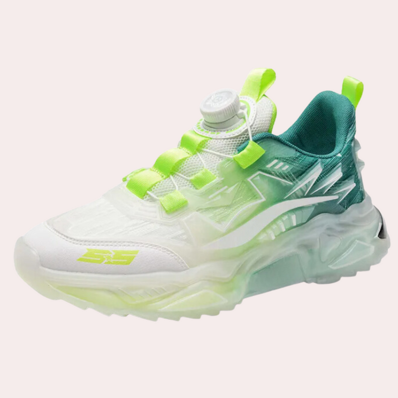 Herren Sneaker mit Luftpolstersohle für maximalen Komfort-Grün-39-Luzern Mode