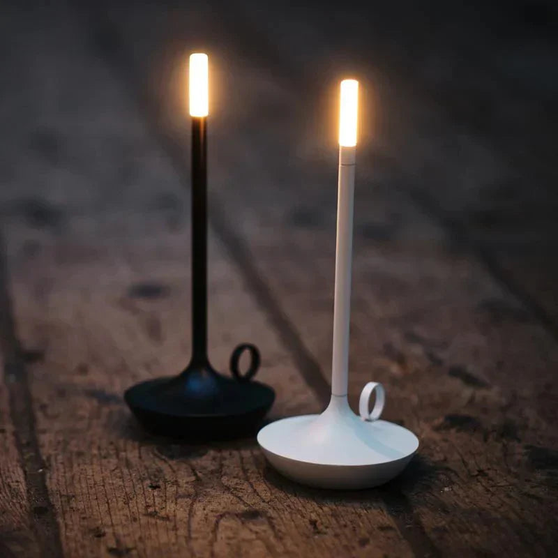 Tischlampe | Kerzen-Design Subtil Stilvoll Aufladbar USB Langlebig-Luzern Mode