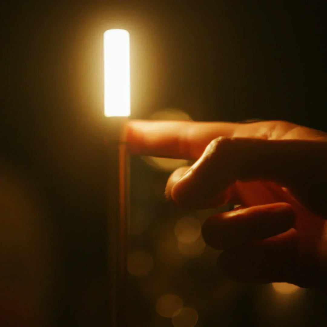 Tischlampe | Kerzen-Design Subtil Stilvoll Aufladbar USB Langlebig-Luzern Mode