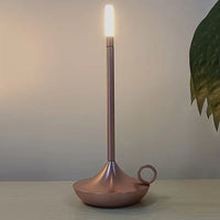 Tischlampe | Kerzen-Design Subtil Stilvoll Aufladbar USB Langlebig-Luzern Mode