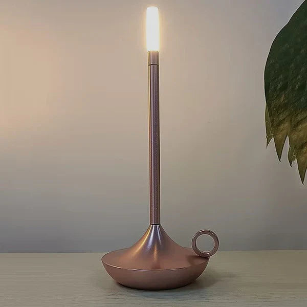 Tischlampe | Kerzen-Design Subtil Stilvoll Aufladbar USB Langlebig-Luzern Mode