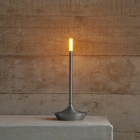 Tischlampe | Kerzen-Design Subtil Stilvoll Aufladbar USB Langlebig-Silber-Luzern Mode