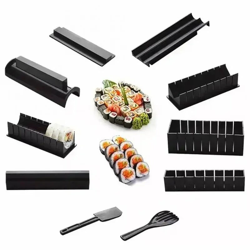 Sushi-Set | Manuell 10-teilig Herz Rund Langlebig Vielseitig-Luzern Mode