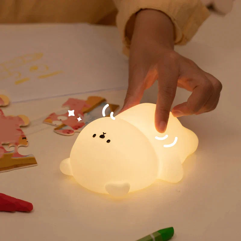 Kinder Nachtlicht | Bär LED Langlebig Süß Warm Beruhigend USB-Luzern Mode