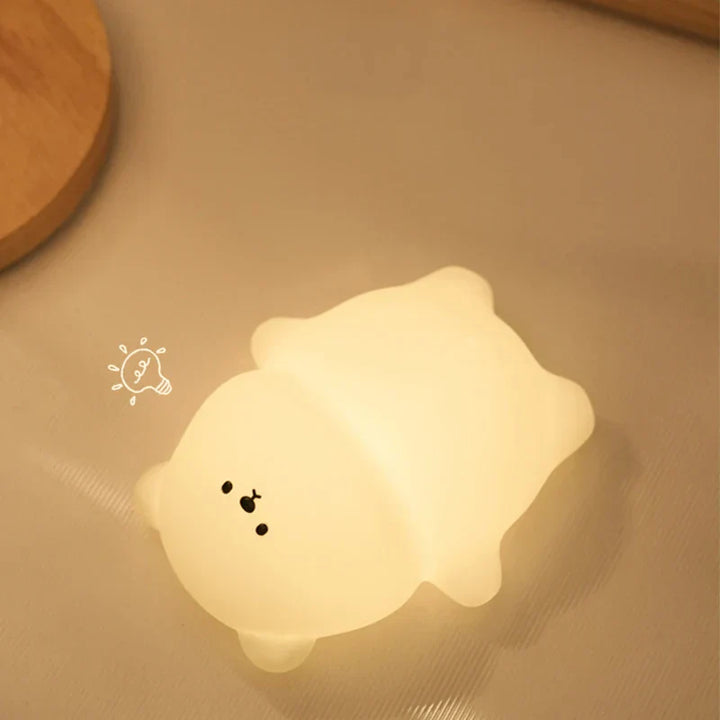 Kinder Nachtlicht | Bär LED Langlebig Süß Warm Beruhigend USB-Luzern Mode