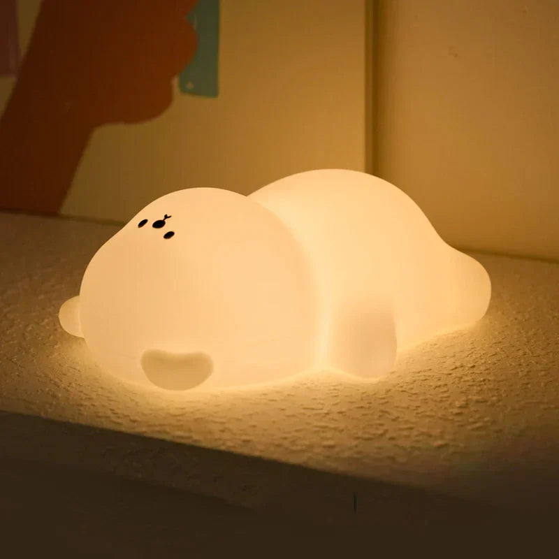 Kinder Nachtlicht | Bär LED Langlebig Süß Warm Beruhigend USB-Luzern Mode