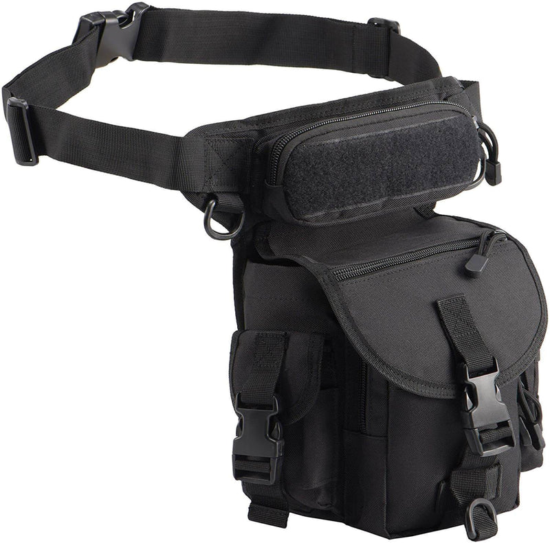 Strapazierfähige Taktische Oberschenkel-Tasche für Herren – Wasserdichtes Multi-Taschen-Design