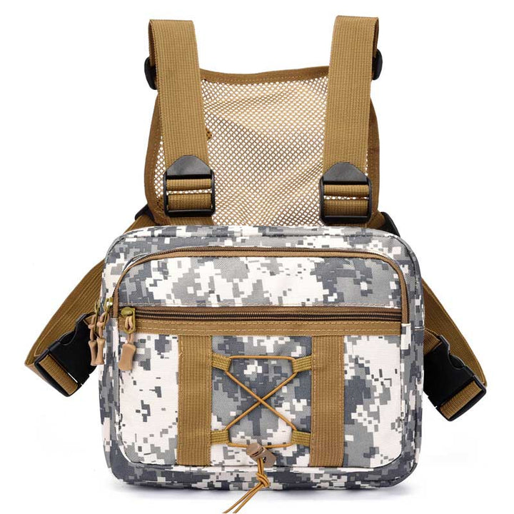 Nachhaltige taktische Brusttasche – wasserdichte Multi-Pocket Outdoor-Ausrüstung