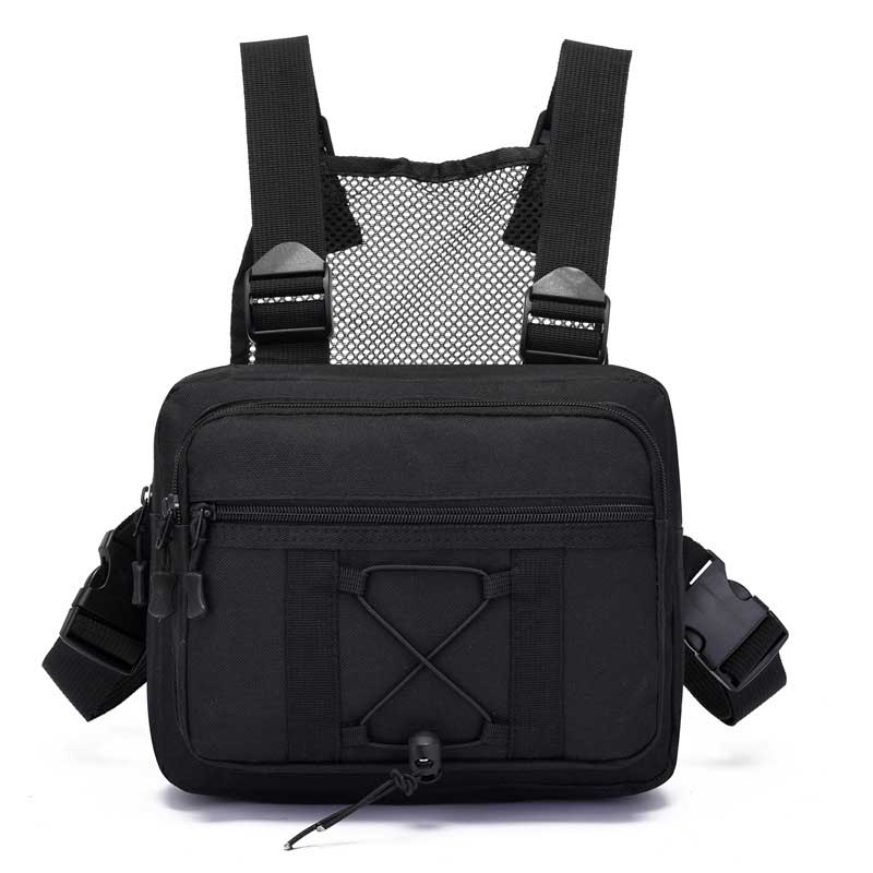 Nachhaltige taktische Brusttasche – wasserdichte Multi-Pocket Outdoor-Ausrüstung