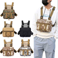 Nachhaltige taktische Brusttasche – wasserdichte Multi-Pocket Outdoor-Ausrüstung