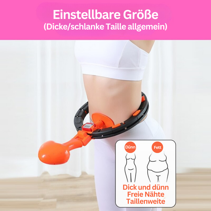 Taillentrainer | Hula-Hoop Spaß Abnehmen Fitness Schlank Langlebig-Luzern Mode