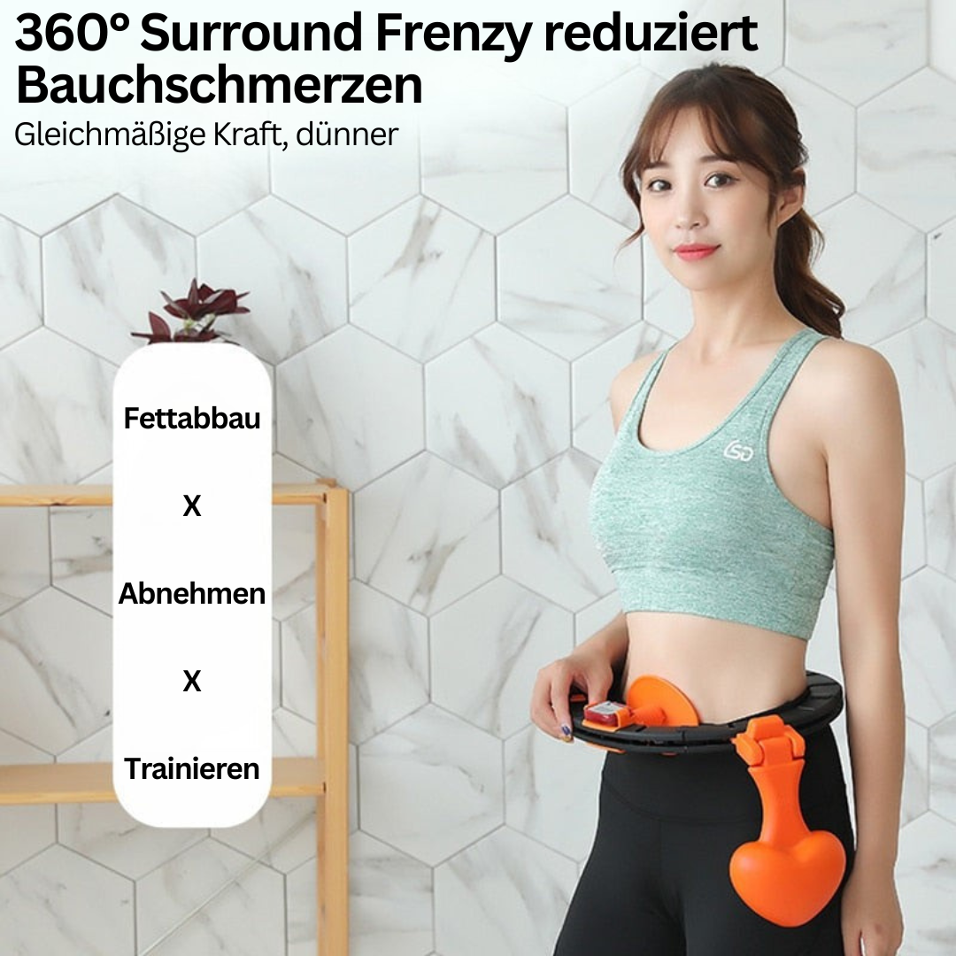 Taillentrainer | Hula-Hoop Spaß Abnehmen Fitness Schlank Langlebig-Luzern Mode