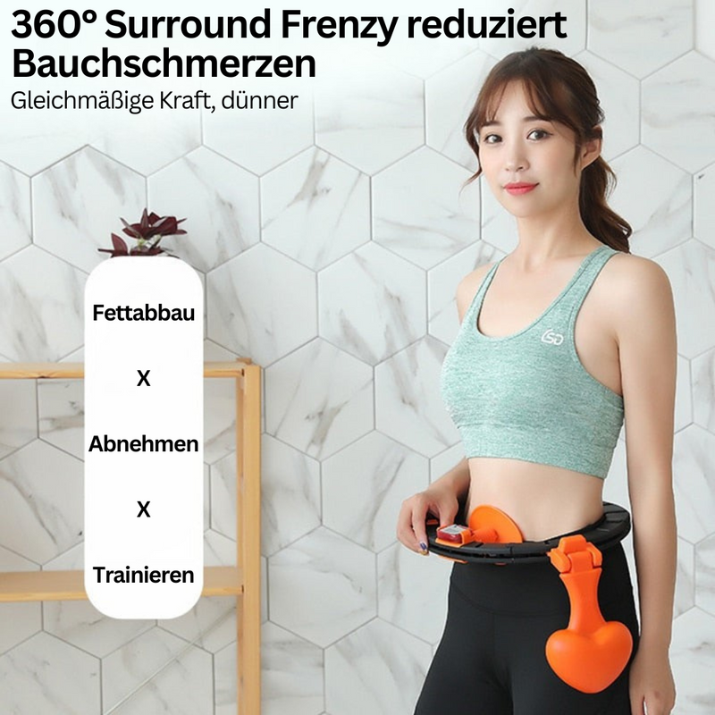 Taillentrainer | Hula-Hoop Spaß Abnehmen Fitness Schlank Langlebig-Luzern Mode