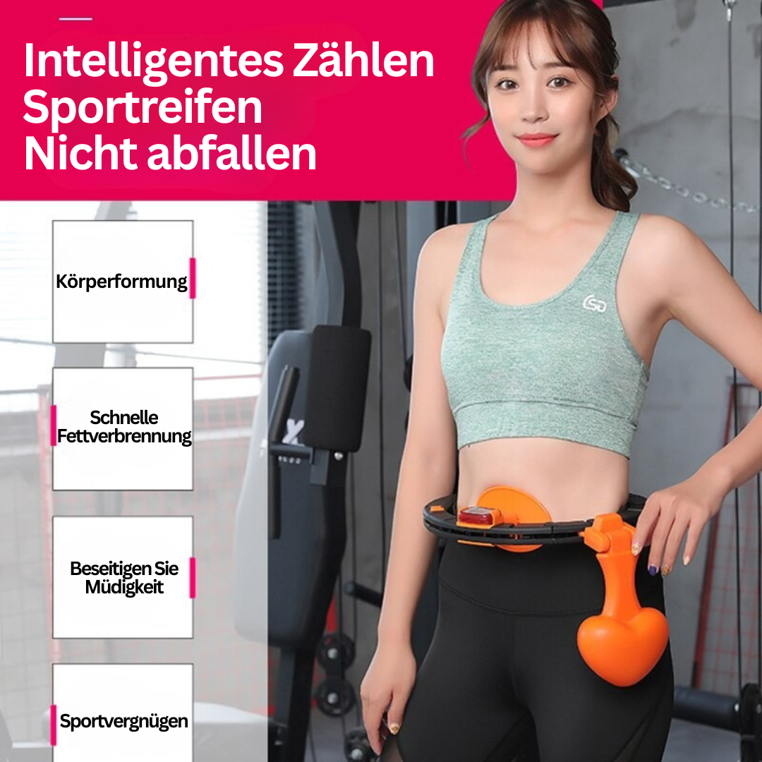 Taillentrainer | Hula-Hoop Spaß Abnehmen Fitness Schlank Langlebig-Luzern Mode