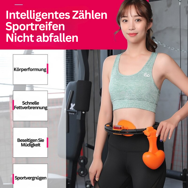 Taillentrainer | Hula-Hoop Spaß Abnehmen Fitness Schlank Langlebig-Luzern Mode