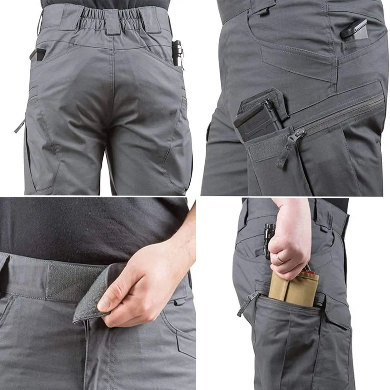 Herren Cargo Shorts | Taktisch | Schnelltrocknend | Praktisch | Taschen-Luzern Mode