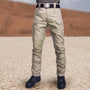 Herrenhose | Lang | Taktisch | Elastisch | Taschen | Schlaufe | Robust-Beige-S-Luzern Mode
