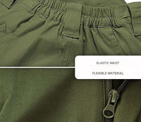 Herrenhose | Lang | Taktisch | Elastisch | Taschen | Schlaufe | Robust-Luzern Mode