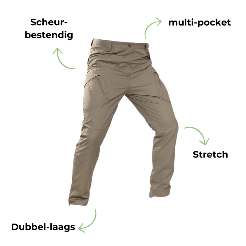 Herren Outdoor Cargohose mit Taschen für Wandern und Trekking-Luzern Mode