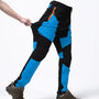 Herren Outdoor Wanderhose mit Taschen und Stretchfunktion-Blau-S-Luzern Mode