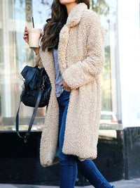 Luxuriöser Damen Shearling Mantel für kalte Wintertage-Luzern Mode