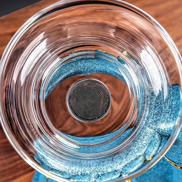 Teeset | Magnetisch Einzigartig Innovativ Modern Langlebig Glas Transparent-Luzern Mode