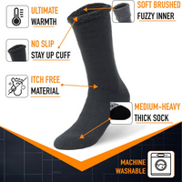 Herren Thermosocken Set - Winter Warme Arbeitssocken 6er Pack-Luzern Mode