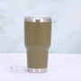 Thermosbecher | Schiebeverschluss Doppelwandig 900ML Langlebig Edelstahl Vielseitig-Grün-Luzern Mode
