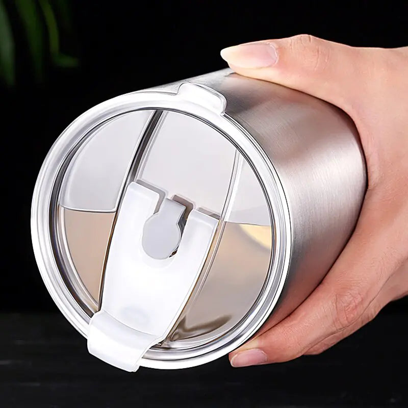 Thermosbecher | Schiebeverschluss Doppelwandig 900ML Langlebig Edelstahl Vielseitig-Luzern Mode