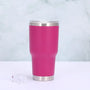 Thermosbecher | Schiebeverschluss Doppelwandig 900ML Langlebig Edelstahl Vielseitig-Knallpink-Luzern Mode