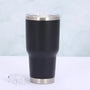 Thermosbecher | Schiebeverschluss Doppelwandig 900ML Langlebig Edelstahl Vielseitig-Schwarz-Luzern Mode